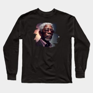 Morgan Freeman Long Sleeve T-Shirt